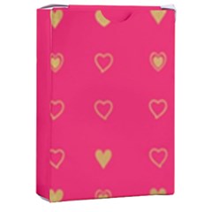 Illustrations Heart Pattern Design Playing Cards Single Design (rectangle) With Custom Box