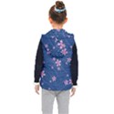 Flowers Floral Background Kids  Hooded Puffer Vest View2