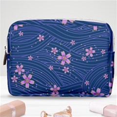 Flowers Floral Background Make Up Pouch (medium)