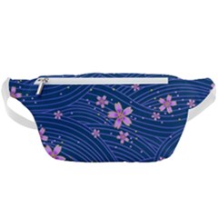 Flowers Floral Background Waist Bag 