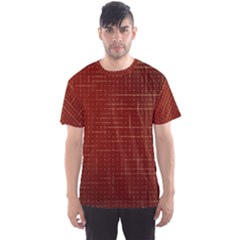 Grid Background Pattern Wallpaper Men s Sport Mesh T-shirt