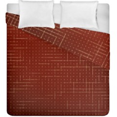 Grid Background Pattern Wallpaper Duvet Cover Double Side (king Size)