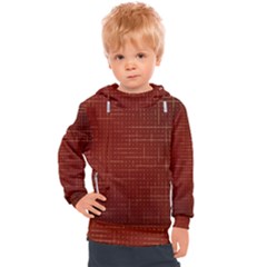 Grid Background Pattern Wallpaper Kids  Hooded Pullover