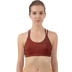 Grid Background Pattern Wallpaper Back Web Sports Bra