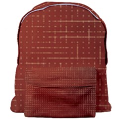 Grid Background Pattern Wallpaper Giant Full Print Backpack by Maspions