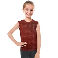 Grid Background Pattern Wallpaper Kids  Mesh Tank Top