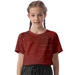 Grid Background Pattern Wallpaper Kids  Basic T-shirt