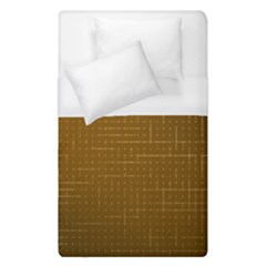 Anstract Gold Golden Grid Background Pattern Wallpaper Duvet Cover (single Size) by Maspions