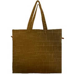 Anstract Gold Golden Grid Background Pattern Wallpaper Canvas Travel Bag