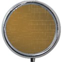 Anstract Gold Golden Grid Background Pattern Wallpaper Mini Round Pill Box View1