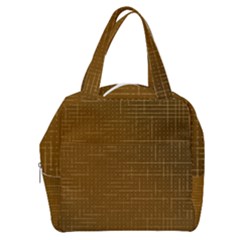 Anstract Gold Golden Grid Background Pattern Wallpaper Boxy Hand Bag