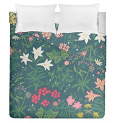 Spring Small Flowers Duvet Cover Double Side (queen Size) by AlexandrouPrints