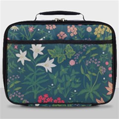 Spring Small Flowers Full Print Lunch Bag by AlexandrouPrints