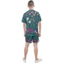 Spring small flowers Men s Mesh T-Shirt and Shorts Set View2