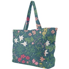 Spring Small Flowers Simple Shoulder Bag by AlexandrouPrints