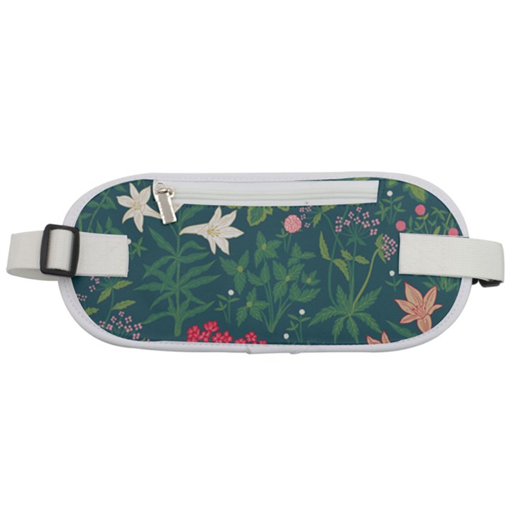 Spring small flowers Rounded Waist Pouch