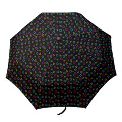 Background Ornamental Pattern Folding Umbrellas