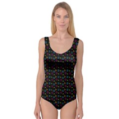 Background Ornamental Pattern Princess Tank Leotard 