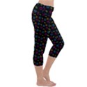 Background Ornamental Pattern Capri Yoga Leggings View3