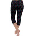 Background Ornamental Pattern Capri Yoga Leggings View4