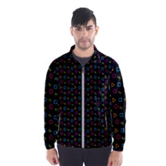 Background Ornamental Pattern Men s Windbreaker