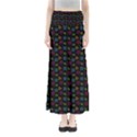 Background Ornamental Pattern Full Length Maxi Skirt View1