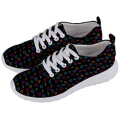 Background Ornamental Pattern Men s Lightweight Sports Shoes