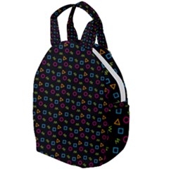 Background Ornamental Pattern Travel Backpack