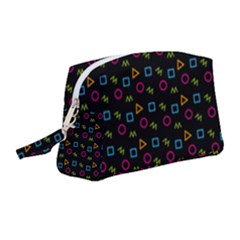 Background Ornamental Pattern Wristlet Pouch Bag (medium)