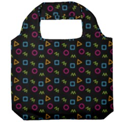 Background Ornamental Pattern Foldable Grocery Recycle Bag