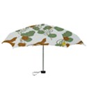 Nasturtium Flower Plant Leaves Mini Folding Umbrellas View3