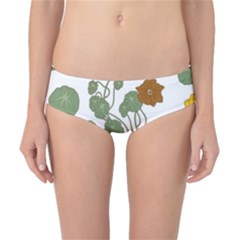 Nasturtium Flower Plant Leaves Classic Bikini Bottoms