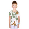 Nasturtium Flower Plant Leaves Kids  One Piece T-Shirt View1