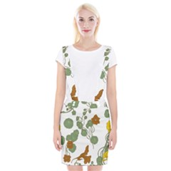 Nasturtium Flower Plant Leaves Braces Suspender Skirt