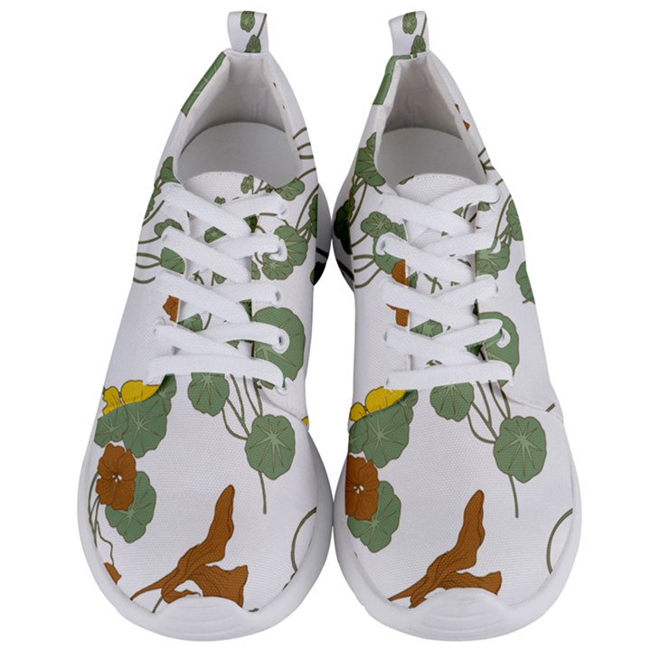 Nasturtium Flower Plant Leaves Men s Lightweight Sports Shoes