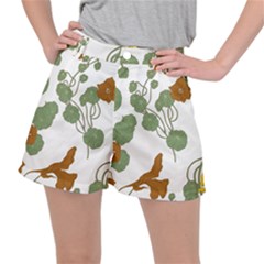 Nasturtium Flower Plant Leaves Women s Ripstop Shorts