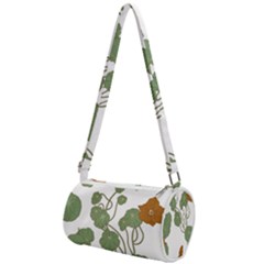 Nasturtium Flower Plant Leaves Mini Cylinder Bag