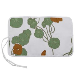 Nasturtium Flower Plant Leaves Pen Storage Case (m)