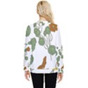 Nasturtium Flower Plant Leaves Hidden Pocket Sweatshirt View2