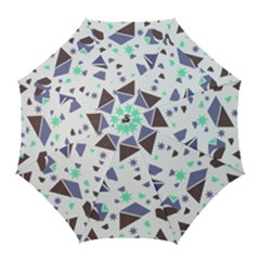 Seamless Pattern Geometric Texture Golf Umbrellas