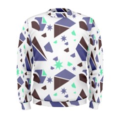 Seamless Pattern Geometric Texture Men s Sweatshirt