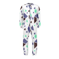 Seamless Pattern Geometric Texture Onepiece Jumpsuit (kids)