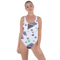 Seamless Pattern Geometric Texture Bring Sexy Back Swimsuit