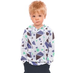 Seamless Pattern Geometric Texture Kids  Overhead Hoodie