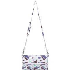 Seamless Pattern Geometric Texture Mini Crossbody Handbag