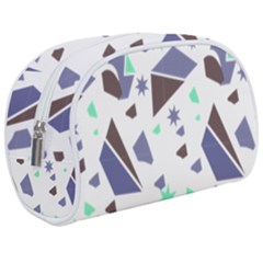 Seamless Pattern Geometric Texture Make Up Case (medium)