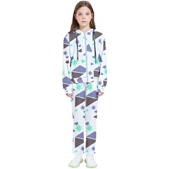 Seamless Pattern Geometric Texture Kids  Tracksuit by Maspions