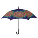 Abstract Digital Artwork Hook Handle Umbrellas (Medium) View3