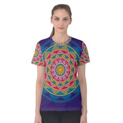 Abstract Digital Artwork Women s Cotton T-shirt