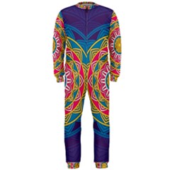 Abstract Digital Artwork Onepiece Jumpsuit (men)